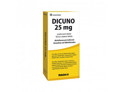 Vitabalans Dicuno 25 mg/ 30 tabliet