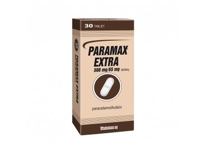 Vitabalans Paramax Extra 500mg + 65 mg kofeín - 30 tabliet