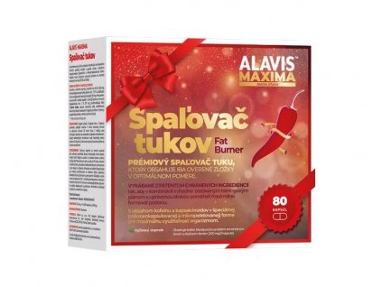 Alavis Maxima Spaľovač tukov Vianoce - 80 kapsúl