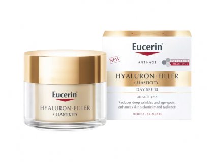 Eucerin Hyaluron Filler + elasticity - denný krém SPF 15