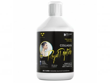 Kolagen Drink - Collagen royal peptide hydrolyzovaný rybí kolagén bez cukru 500 m