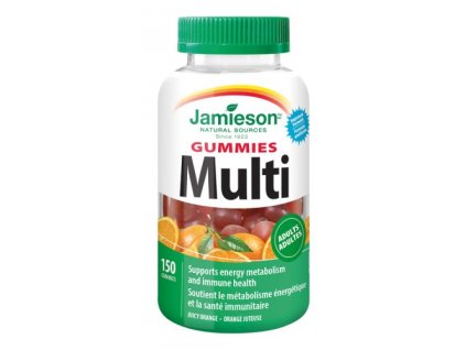 Jamieson Multi Gummies pre dospelých 150 želé pastiliek