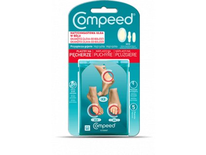 Compeed Na pľuzgiere - Mix 5ks