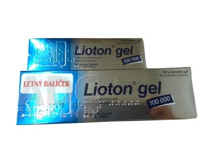 Lioton gel - Letný Balíček gel 100 g  + 30 g, 1x1 set