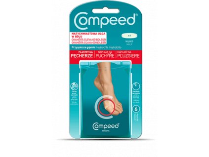 Compeed Na pľuzgiere - Mix malá 6ks