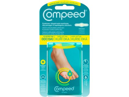 Compeed Náplasť na kurie oko Moist 6 ks