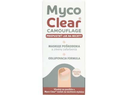 Myco Clear Camouflage Priepustný lak na nechty 1x5 ml