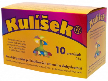 Kulíšek - Rehydratačný roztok 10 vrecúšok x 6,8g