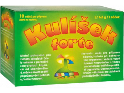 Kulíšek Forte - Rehydratačný roztok 10x 6,8 g