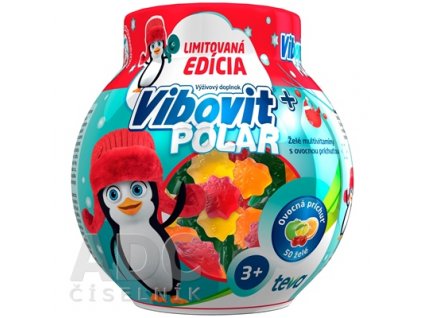 VIBOVIT+ POLAR želé s ovocnou príchuťou 1x50 ks