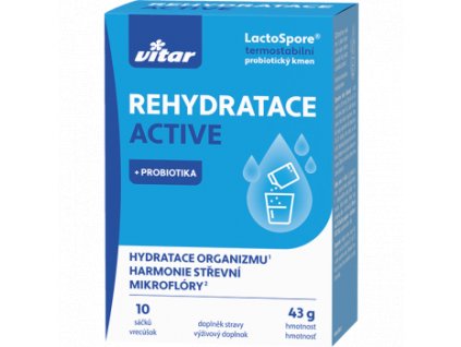 Vitar Rehydratace Active + probiotiká 10 x 4,3 g