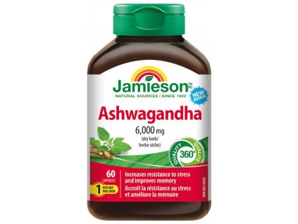 jamieson Ashwagandha 6000 mg 60 tbl