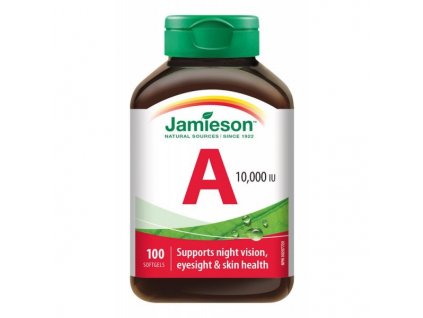 Jamieson vitamin A 10 000 IU 100 tbl