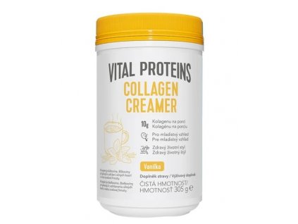 vital proteins collagen creamer vanilka 305g iliek