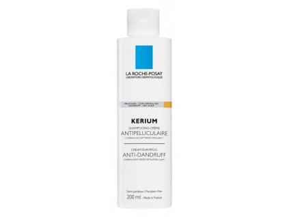 La Roche Posay Kerium krémový šampón proti suchým lupinám 200 ml