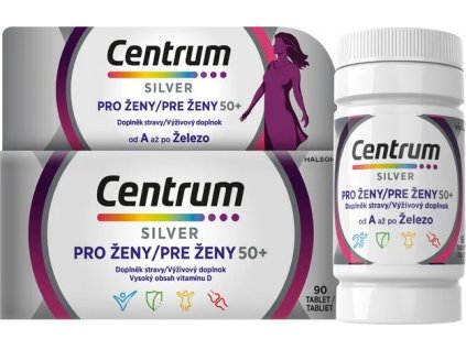 Centrum silver pre ženy 50+ 90tbl iliek