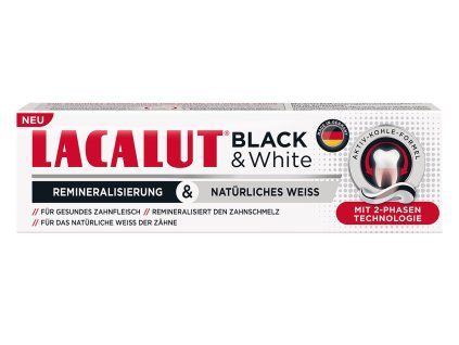 lacalut black white 75ml iliek