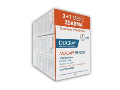 DUCRAY Anacaps reactiv 3x 30 kapsúl
