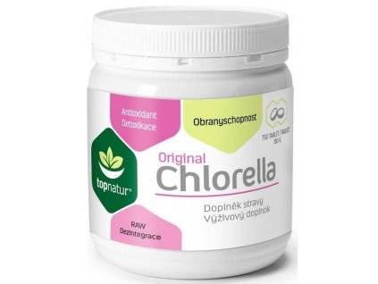 Topnatur Chlorella Original 750 tabliet