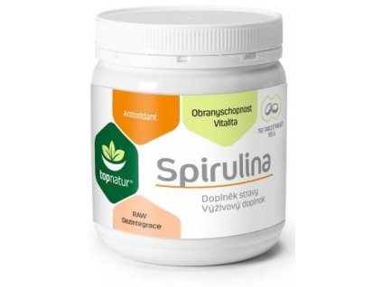 Topnatur Spirulina 750 tabliet