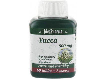 MedPharma Yucca 500 mg 60+7 tabliet zadarmo