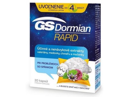 GS Dormian Rapid 20 kapsúl