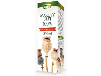 Virde Makový olej 100% 200 ml