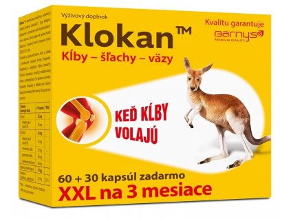 Barny's Klokan 60+30 kapsúl