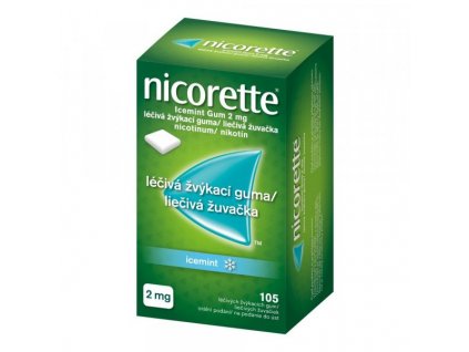 Nicorette Icemint gum 105x2 mg