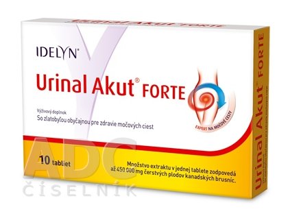 Walmark Urinal akut Forte so zlatobyľou 10 tabliet
