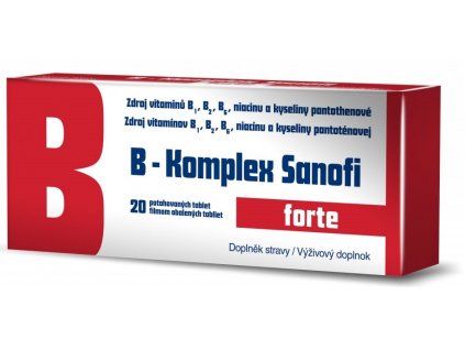 B-komplex Forte Sanofi 20 ks