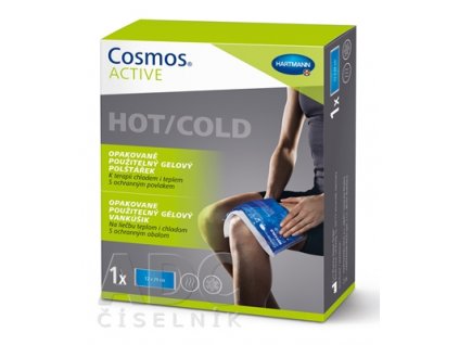 Cosmos Active Opakovane použiteľný gélový vankúšik hot/cold 12x29 cm 1 ks