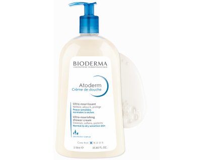 Bioderma Atoderm sprchový krém pre normálnu až suchú pokožku 1000 ml
