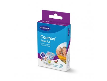 Cosmos Aqua Fun náplasť  s detským motívom 2 veľkosti 12 ks