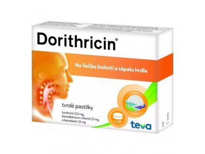 Dorithricin pastilky 20 ks