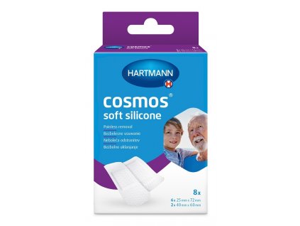 Cosmos Soft Silicone náplasť 2 veľkosti 8 ks