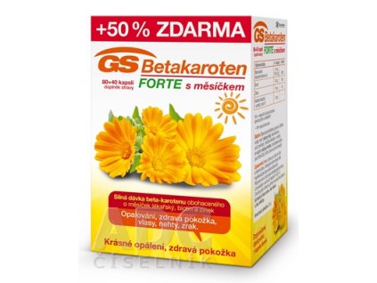 GS Betakarotén Forte s nechtíkom cps 80+40 ks zadarmo