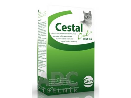 Cestal Cat 8 žuvacích tabliet pre mačky