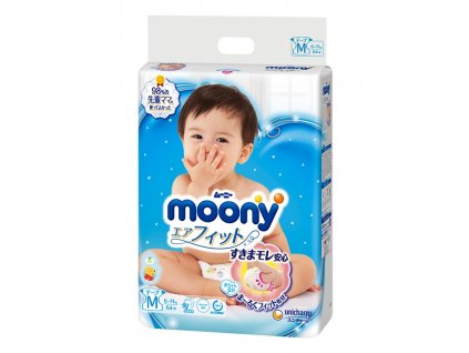 Detské plienky Moony Air Fit “M” 6 - 11 kg