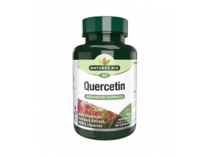 Natures Aid Quercetin Formula alergie a histamín 90 kapsúl