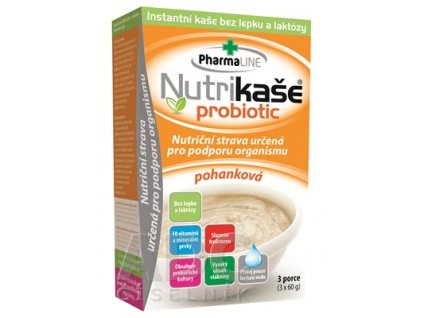 Nutrikaša probiotic Pohanková 3x60 g