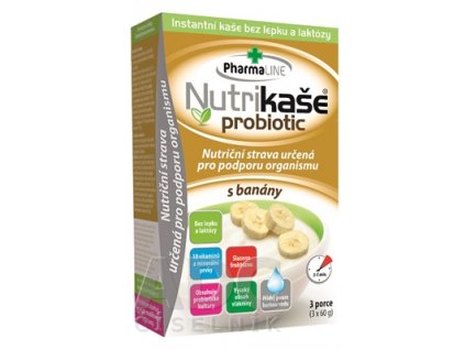 Nutrikaša probiotic Banán 3x60 g