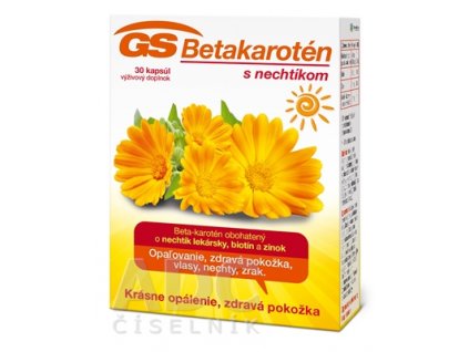 GS Betakarotén s nechtíkom cps 30 ks