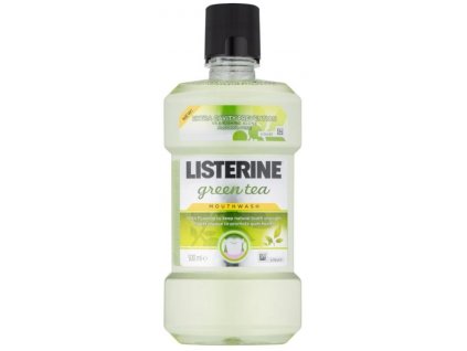 Listerine Green Tea ústna voda na posilnenie skloviny 500 ml