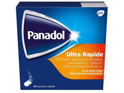 PANADOL ULTRA RAPIDE 24 šumivých tabliet