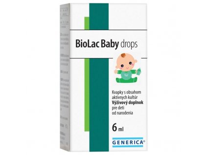 Generica BioLac Baby drops kvapky 6 ml