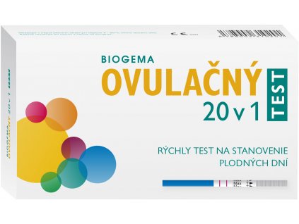 Biogema ovulačný test 20 ks