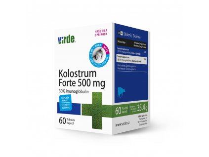 Virde Kolostrum Forte 500 mg 60 kapsúl