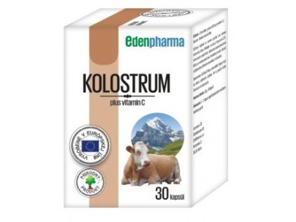Edenpharma Kolostrum + vit. C 30 kapsúl