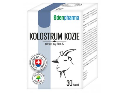 Edenpharma Kolostrum Kozie 30 kapsúl